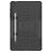 Mobigear Tire Samsung Galaxy Tab S6 Lite Stoßfeste Hardcase Hülle + Stifthalter + Ständer - Schwarz