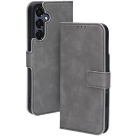 Mobiparts Classic Wallet Samsung Galaxy A16 Hülle Klapphülle Geldbörse - Grau