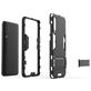 Mobigear Armor Stand Xiaomi Mi 9 Hülle Hardcase Backcover Stoßfest mit Ständer - Schwarz