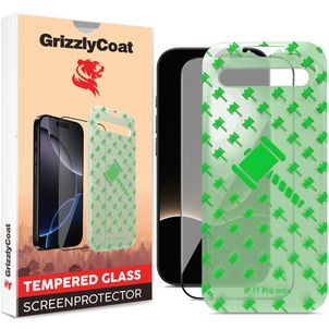 GrizzlyCoat Easy Align iPhone Air Panzerglas Gehärtetes Glas Displayschutz - Hüllenfreundlich + Applikator