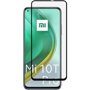 Mobigear Premium Xiaomi Mi 10T Pro Panzerglas Gehärtetes Glas Displayschutz - Hüllenfreundlich - Schwarz