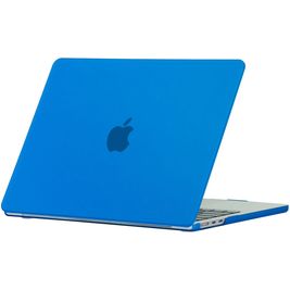 Mobigear Matte MacBook Air 13 Zoll (2022-2025) Hardcase Hülle MacBook Case - Dunkelblau - Model A2681 / A3113 / A3240