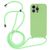 Mobigear Lanyard iPhone 14 Pro Max Silikon Handykette - Grün