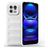 Mobigear Bumpy Xiaomi 13 Hülle Flexibles TPU Backcover - Weiß