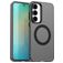 Mobigear Shockproof Samsung Galaxy S25 FE MagSafe Hülle Hardcase Backcover - Schwarz