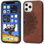 Mobigear Mandala iPhone 12 Pro Max Hülle Hardcase Backcover - Braun