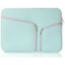 Mobigear Double Zipper Neopren Laptop Sleeve (max 23 cm x 32 cm) Laptop Hülle - Grün