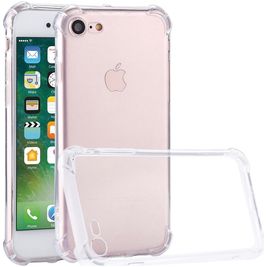 Mobigear Cushion Durchsichtig iPhone 8 Hülle Flexibles TPU Backcover Stoßfest - Transparent