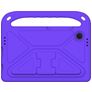 Mobigear AeroArmor Samsung Galaxy Tab A9 (2023) Tablet Hülle für Kinder mit Tragegriff + Stifthalter - Lila