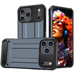 Mobigear Outdoor iPhone 17 Pro Hülle Hardcase Backcover Stoßfest - Marineblau