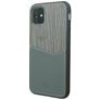 Valenta Card Slot iPhone 11 Hülle Echtes Leder Backcover mit Kartenhalter - Grau
