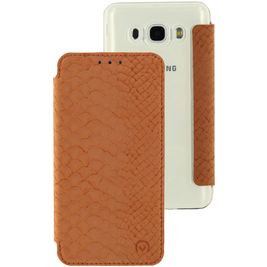 Mobilize Slim Gelly Samsung Galaxy J5 (2016) Hülle Klapphülle - Snake Apricot