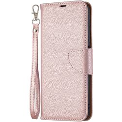 Mobigear Excellent POCO M3 Pro Hülle Klapphülle Geldbörse - Roségold