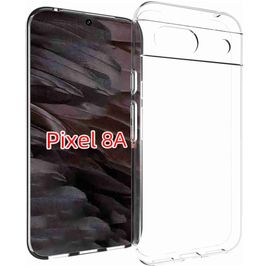 Mobigear Basics Durchsichtig Google Pixel 8a Hülle Flexibles TPU Backcover - Transparent