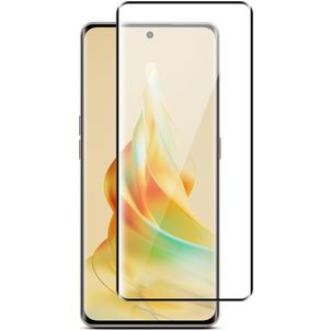 Mobigear Premium OPPO Reno 8T 5G Panzerglas Gehärtetes Glas Displayschutz - Hüllenfreundlich - Schwarz