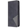Mobigear Rhombus Slim Nokia 1.3 Hülle Klapphülle - Schwarz