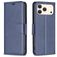 Mobigear Excellent iPhone 17 Pro Hülle Klapphülle Geldbörse - Blau