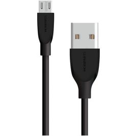 Mobiparts USB-A auf Micro USB Kabel 2 Meter - Schwarz