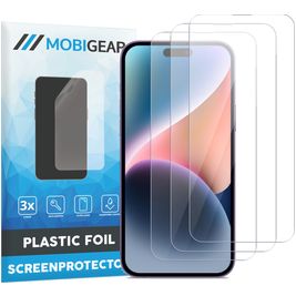 Mobigear iPhone 14 Pro Max Displayschutz Schutzfolie - Hüllenfreundlich (3er Pack)