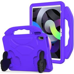 Mobigear Thumbs Up iPad 10 (2022) Tablet Hülle für Kinder mit Tragegriff - Lila