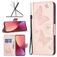 Mobigear Butterfly Xiaomi 12 Hülle Klapphülle Geldbörse - Roségold