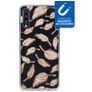 My Style Magneta Samsung Galaxy A70 TPU (flexibel) Backcover - Golden Feathers