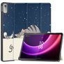 Mobigear Tri-Fold Lenovo Tab P11 Gen 2 Hülle Klapphülle - Lazy Cat
