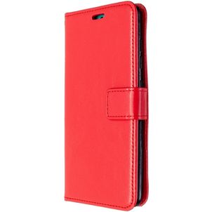 Mobigear Wallet Samsung Galaxy A51 Klapphülle Portemonnaie - Rot