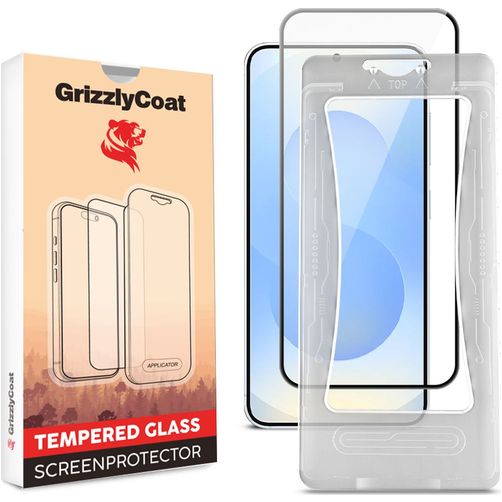 GrizzlyCoat Easy Align Samsung Galaxy S26 Panzerglas Gehärtetes Glas Displayschutz - Hüllenfreundlich + Applikator