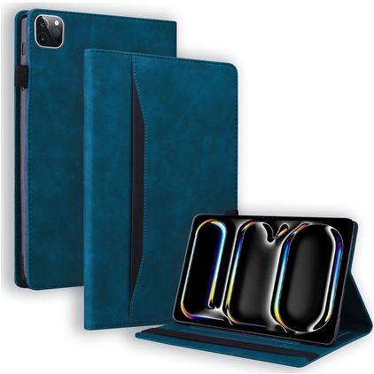 Mobigear Folio iPad Pro 13 Zoll (2025) Hülle Klapphülle - Dunkelblau
