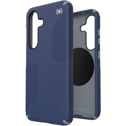 Speck Presidio2 Grip Magnet Samsung Galaxy S25 MagSafe Hülle Hardcase Backcover Stoßfest - Coastal Blue