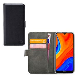 Mobilize Classic Gelly Wallet Huawei Y6s Hülle Klapphülle Geldbörse - Schwarz