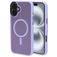 Mobiparts Hardcover iPhone 16 Plus MagSafe Hülle Hardcase Backcover - Satin Lila