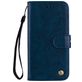 Mobigear Wallet Huawei P Smart (2018) Hülle Klapphülle Geldbörse - Blau