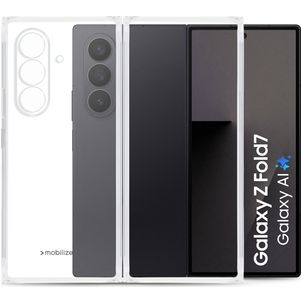 Mobilize Gelly Durchsichtig Samsung Galaxy Z Fold 8 Hülle Flexibles TPU Backcover - Transparent