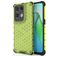 Mobigear Honeycomb OPPO Reno 8 Pro 5G Hülle Hardcase Backcover Stoßfest - Grün