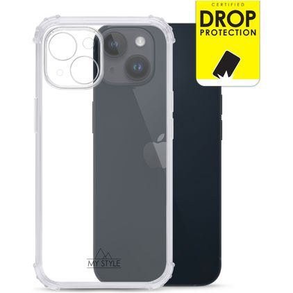 My Style Protective Flex Durchsichtig iPhone 14 Hülle Flexibles TPU Backcover Stoßfest - Transparent