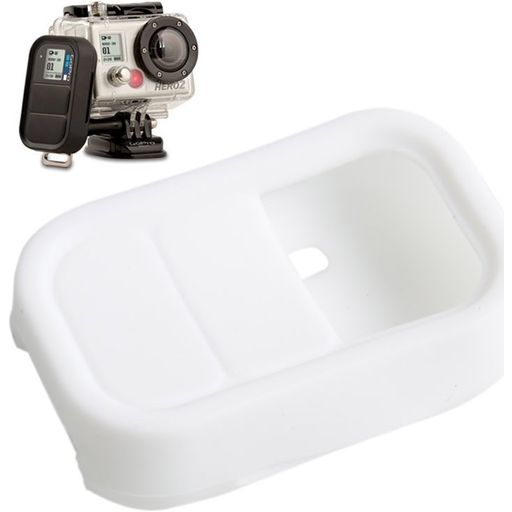Mobigear Classic GoPro Remote Hülle Flexibles Silikon - Weiß