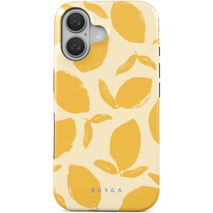 Burga Tough iPhone 16 MagSafe Hardcase Backcover Shockproof - Lemon Tart