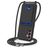 Mobigear Lanyard Card Samsung Galaxy A16 Silikon Handykette mit Kartenhalter - Schwarz