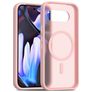 Mobigear Shockproof Google Pixel 9a MagSafe Hülle Hardcase Backcover - Pink