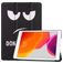 Mobigear Tri-Fold iPad 7 (2019) Hülle Klapphülle - Do Not Touch