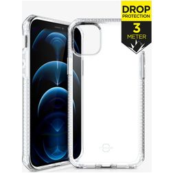 ITSkins SpectrumClear Durchsichtig iPhone 12 Hülle Flexibles TPU Backcover Stoßfest - Transparent