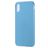 Mobigear Colors iPhone XS Max TPU (flexibel) Backcover - Blau
