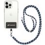 Mobigear Lanyard Universal-Handykette einstellbar - Grün / Schwarz / Weiß