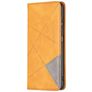 Mobigear Rhombus Slim Nokia G11 Hülle Klapphülle - Cognac