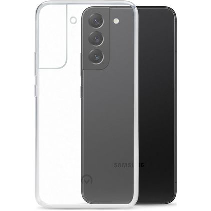 Mobilize Gelly Durchsichtig Samsung Galaxy S22 Hülle Flexibles TPU Backcover - Transparent