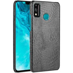 Mobigear Croco HONOR 9X Lite Hardcase Backcover - Schwarz