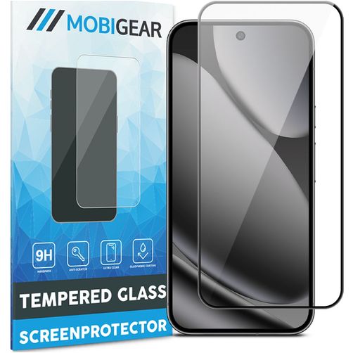 Mobigear Premium Google Pixel 10 Pro XL Panzerglas Displayschutz - Hüllenfreundlich - Schwarz