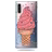Mobigear Design Samsung Galaxy Note 10 Hülle Flexibles TPU Backcover - Ice Cream